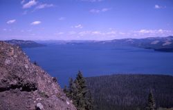 Yellowstone Lake as seen from Two Ocean Plateau Image