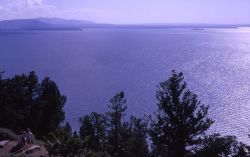 Yellowstone Lake as seen from Lake Butte Image