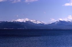 Yellowstone Lake & the Absaroka Mountain Range Image