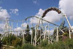 Colossus at Thorpe Park - Surrey, U.K. Image