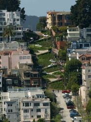 Lombard street - California Photo